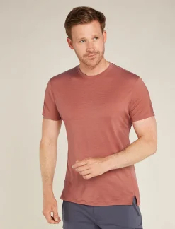 Icebreaker T-shirts^Men's 150 MerinoFine™ Ace Short Sleeve T-Shirt CedarWood