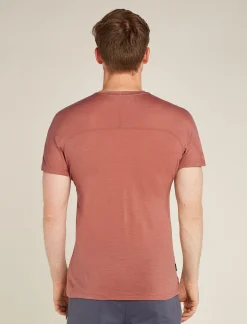 Icebreaker T-shirts^Men's 150 MerinoFine™ Ace Short Sleeve T-Shirt CedarWood