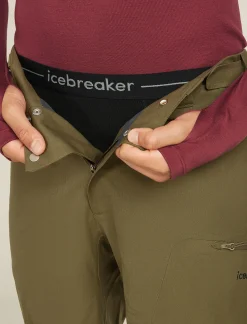 Icebreaker Base Layers^Men's 300 MerinoFine™ Polar Thermal Leggings Black