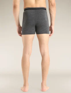 Icebreaker Underwear^Men's Merino 150 Anatomica Boxers JetHeather
