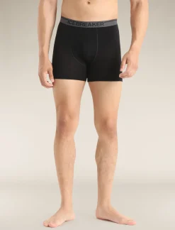 Icebreaker Underwear^Men's Merino 150 Anatomica Boxers Black
