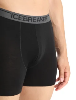 Icebreaker Underwear^Men's Merino 150 Anatomica Boxers Black