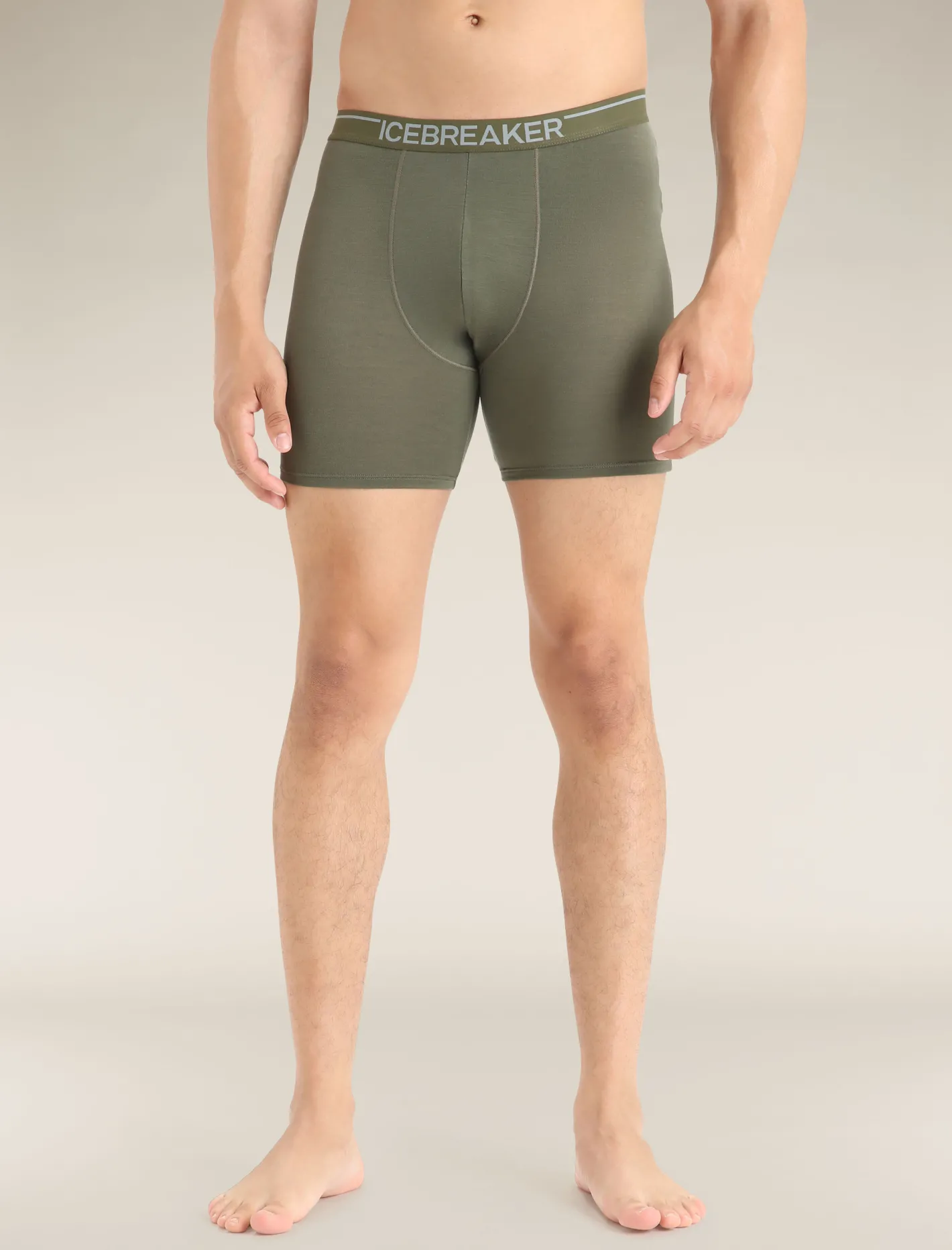 Icebreaker Underwear^Men's Merino 150 Anatomica Long Boxers Loden