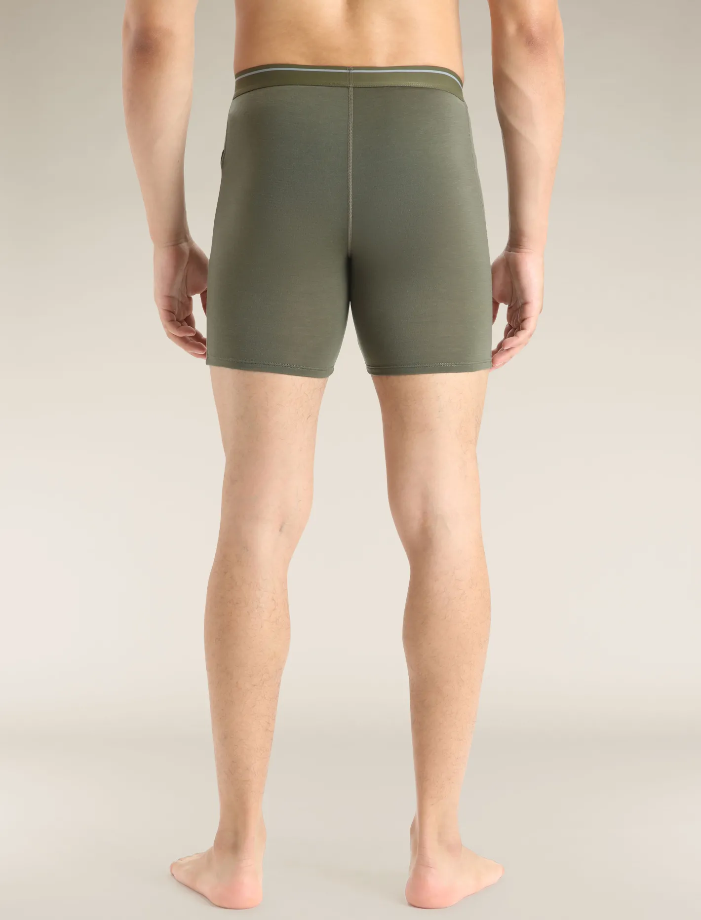 Icebreaker Underwear^Men's Merino 150 Anatomica Long Boxers Loden