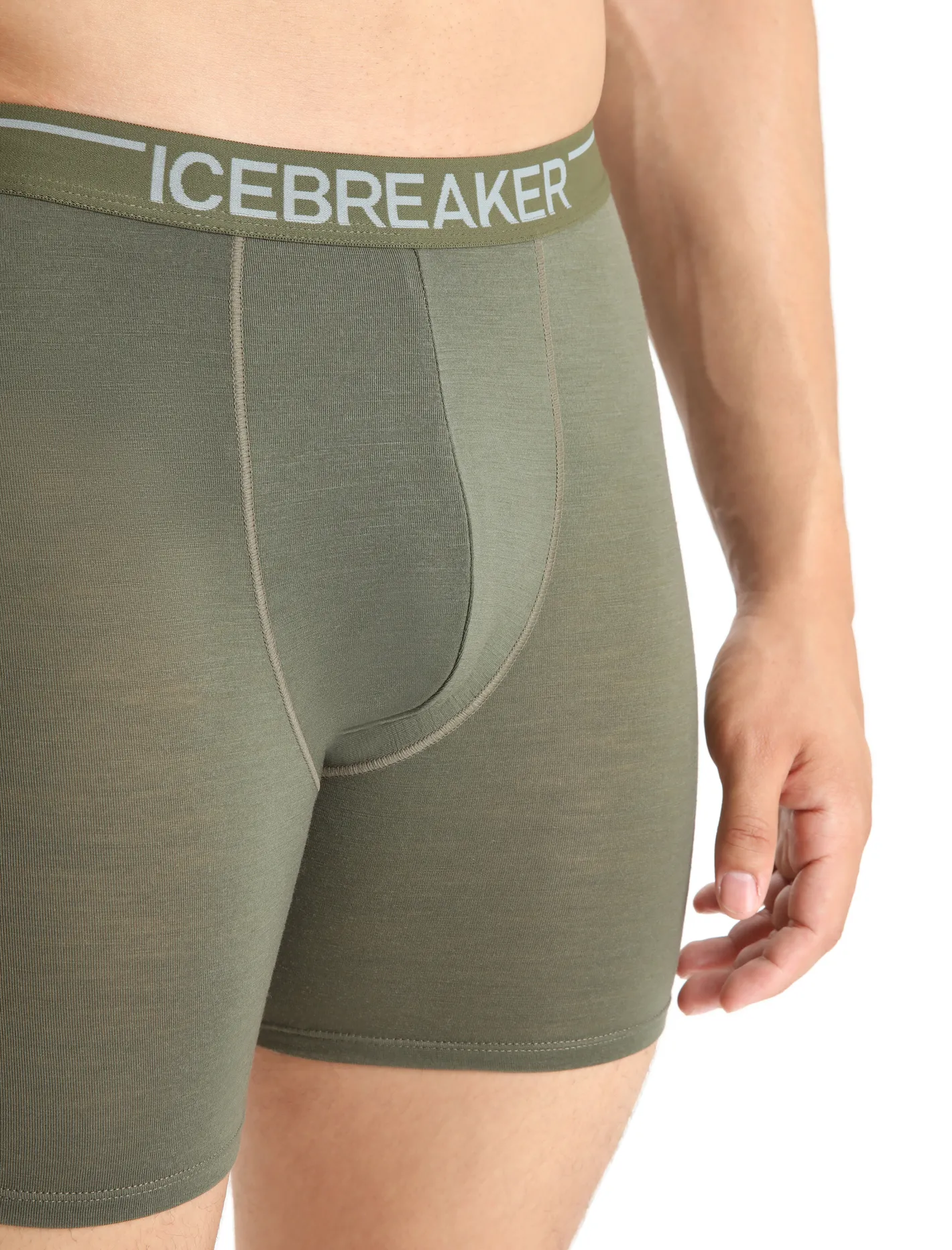Icebreaker Underwear^Men's Merino 150 Anatomica Long Boxers Loden