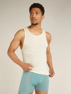 Icebreaker Underwear^Men's Merino 150 Anatomica Tank Undyed
