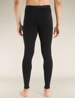 Icebreaker Bottoms|Base Layers^Men's Merino 200 Oasis Thermal Leggings Black