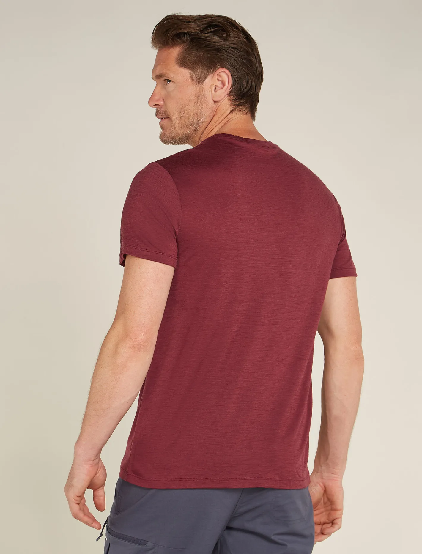 Icebreaker T-shirts^Men's Merino 150 Tech Lite Short Sleeve T-Shirt Polar Paddle Port
