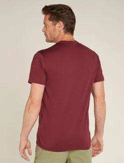 Icebreaker T-shirts^Men's Merino 150 Tech Lite Short Sleeve T-Shirt Port