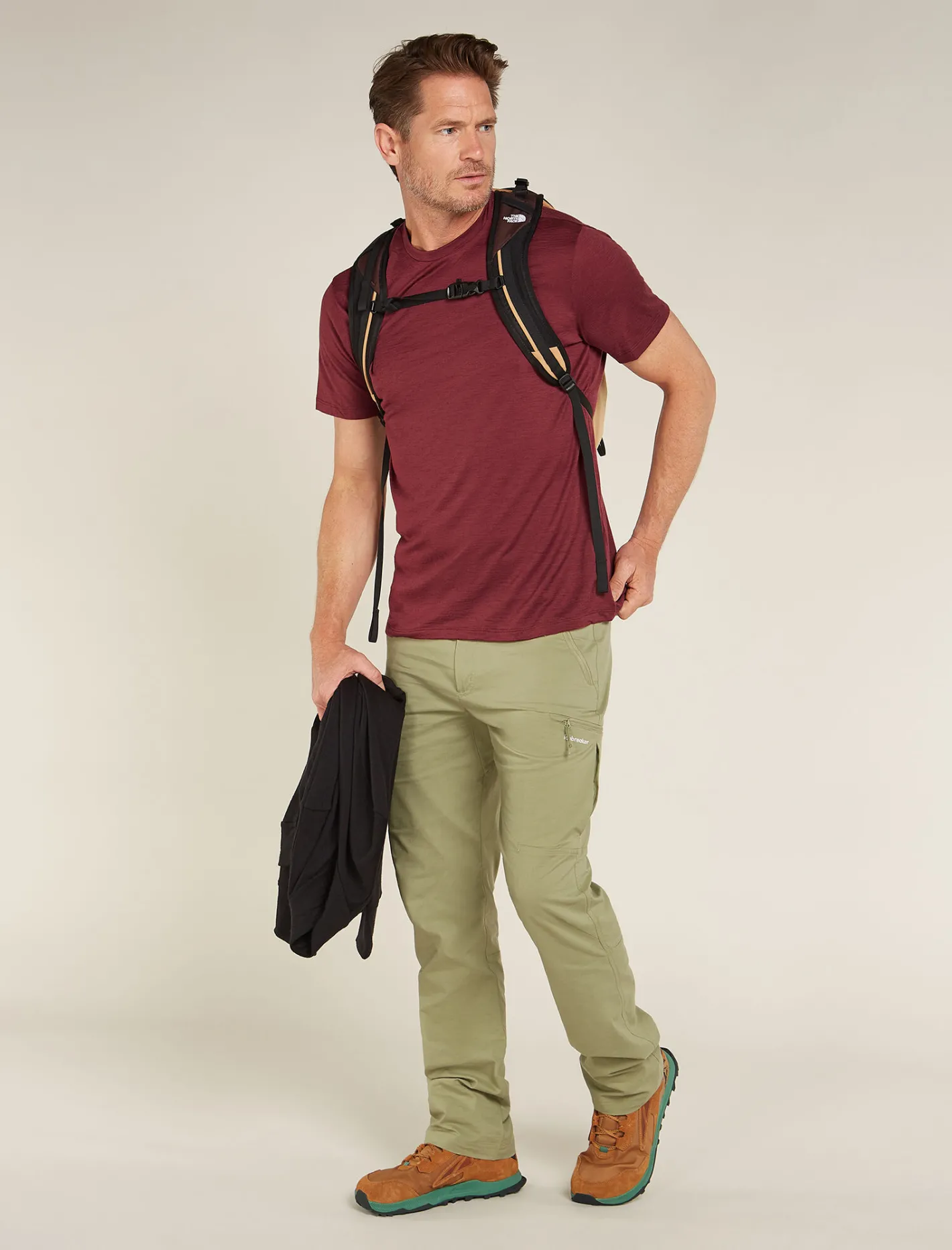 Icebreaker T-shirts^Men's Merino 150 Tech Lite Short Sleeve T-Shirt Port
