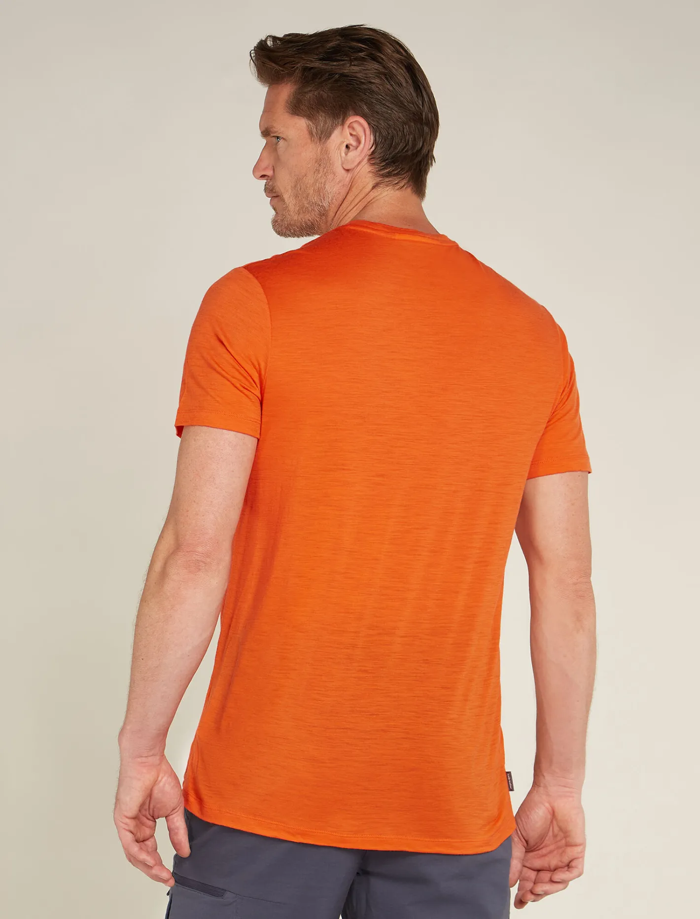 Icebreaker T-shirts^Men's Merino 150 Tech Lite Short Sleeve T-Shirt Pukaki Reflected Blaze