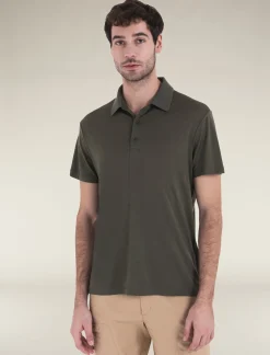 Icebreaker T-shirts^Men's Merino 150 Tech Lite Short Sleeve Polo Loden