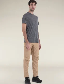 Icebreaker T-shirts^Men's Merino 150 Tech Lite Short Sleeve T-Shirt GritstoneHeather