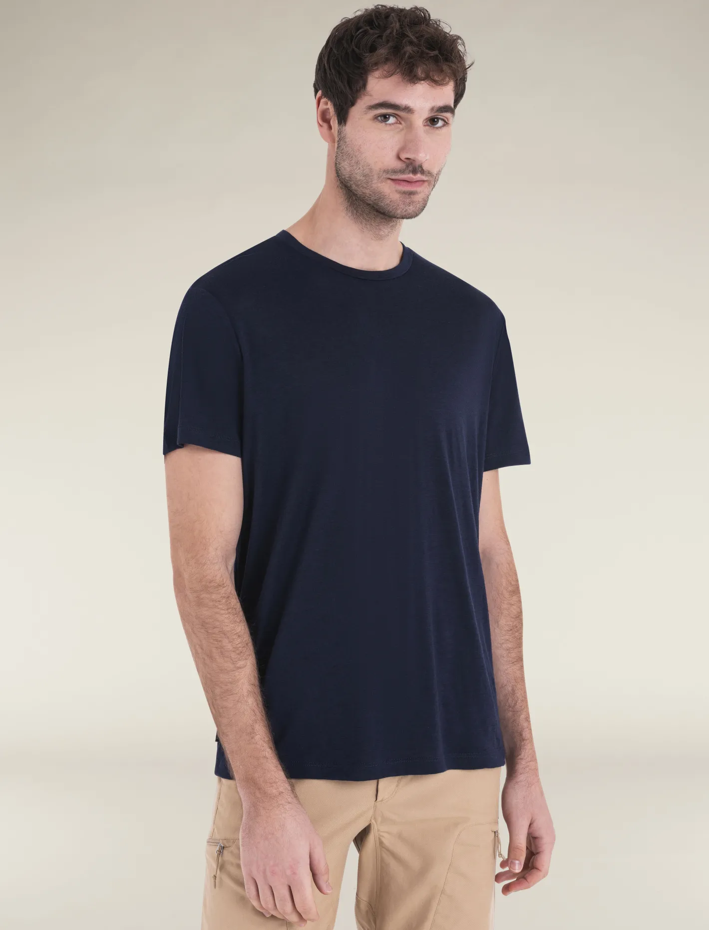 Icebreaker T-shirts^Men's Merino 150 Tech Lite Short Sleeve T-Shirt MidnightNavy