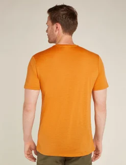 Icebreaker T-shirts^Men's Merino 150 Tech Lite Short Sleeve T-Shirt Skiing Yeti Ray