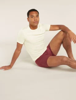 Icebreaker Underwear^Men's Merino Anatomica Short Sleeve Crew Neck Tee Undyed