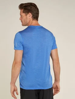 Icebreaker T-shirts^Men's Merino Blend 125 Cool-Lite™ Speed Short Sleeve T-Shirt Baja