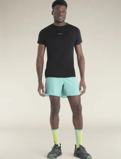 Icebreaker T-shirts^Men's Merino Blend 125 Cool-Lite™ Speed Short Sleeve T-Shirt Black