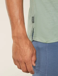 Icebreaker T-shirts^Men's Merino Blend 125 Cool-Lite™ Sphere Short Sleeve T-Shirt Radiant Peak Moss