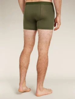Icebreaker Underwear^Men's Merino Blend 125 Cool-Lite™ Anatomica Boxers Loden