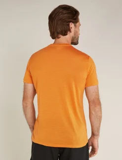 Icebreaker T-shirts^Men's Merino Blend 125 Cool-Lite™ Speed Short Sleeve T-Shirt Ray