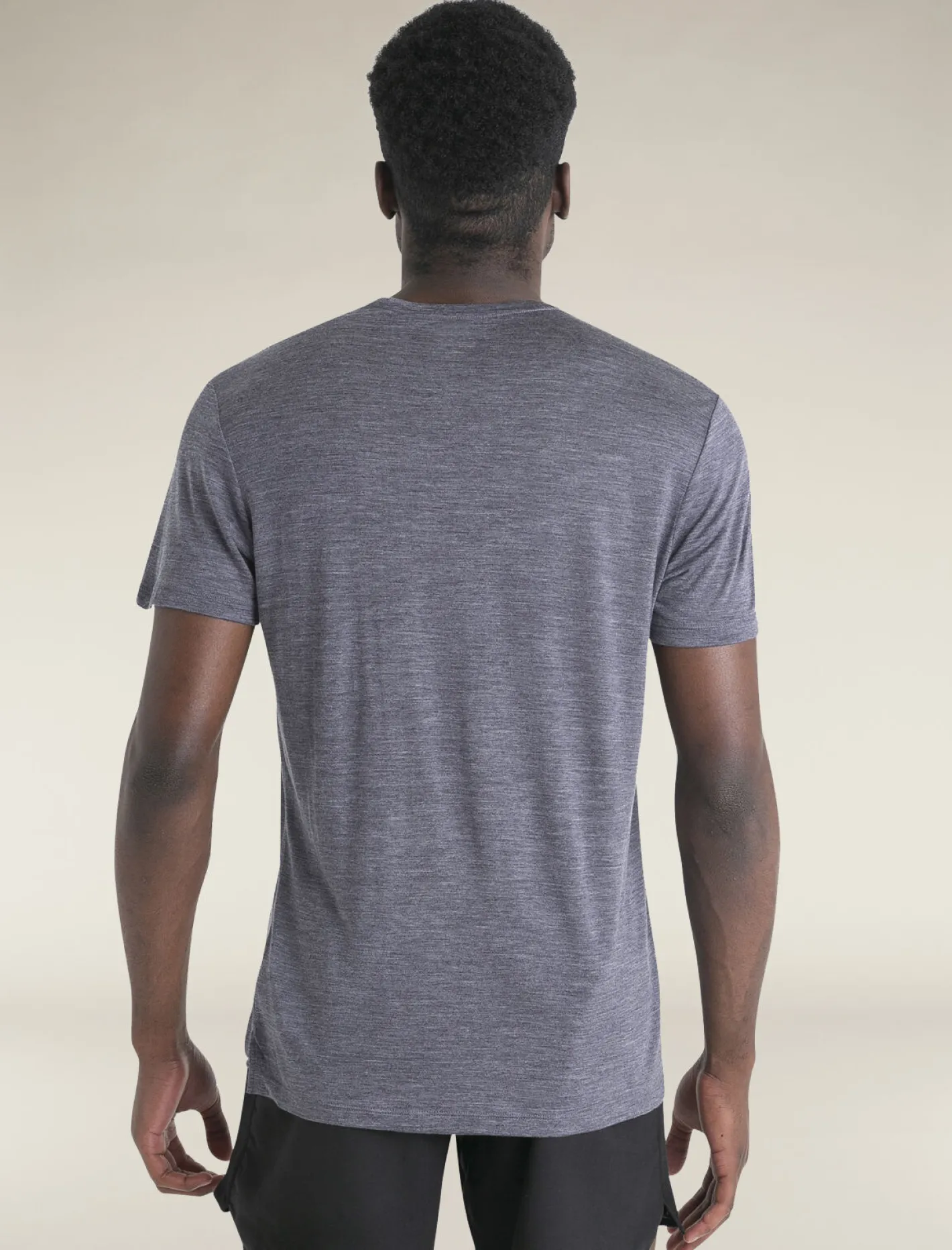 Icebreaker T-shirts^Men's Merino Blend 125 Cool-Lite™ Sphere Short Sleeve T-Shirt MidnightNavyHeather