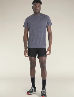 Icebreaker T-shirts^Men's Merino Blend 125 Cool-Lite™ Sphere Short Sleeve T-Shirt MidnightNavyHeather