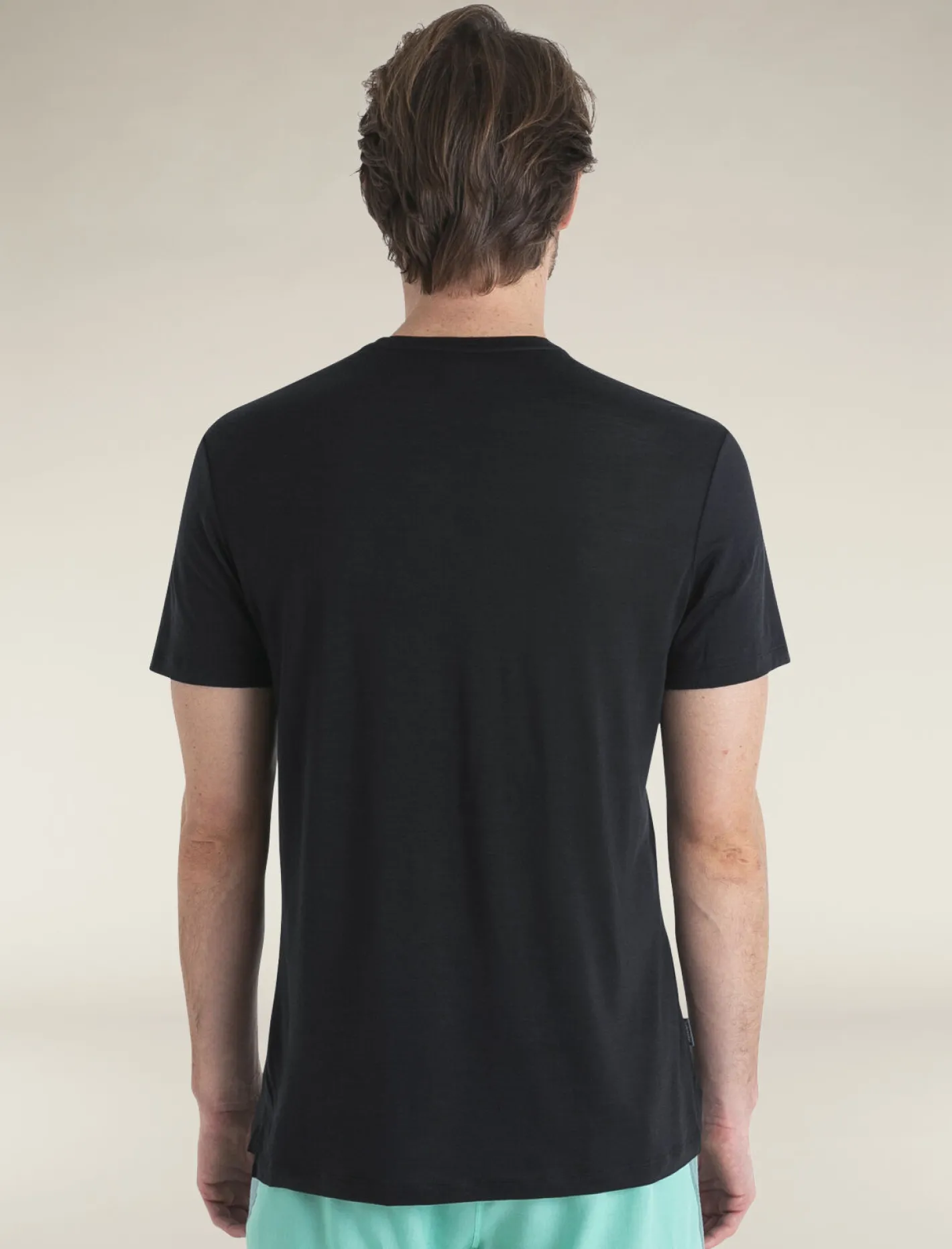 Icebreaker T-shirts^Men's Merino Blend 125 Cool-Lite™ Sphere Short Sleeve T-Shirt Black