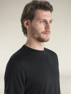 Icebreaker T-shirts^Men's Merino Blend 125 Cool-Lite™ Sphere Short Sleeve T-Shirt Black