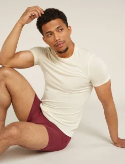 Icebreaker Underwear^Men's Merino Blend 125 Cool-Lite™ Anatomica Boxers Port
