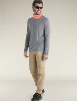 Icebreaker T-shirts^Men's Merino Blend 125 Cool-Lite™ Sphere Long Sleeve T-Shirt MetroHeather