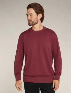 Icebreaker Jumpers & Hoodies^Men's Merino Blend 200 Shifter Long Sleeve Sweatshirt Port