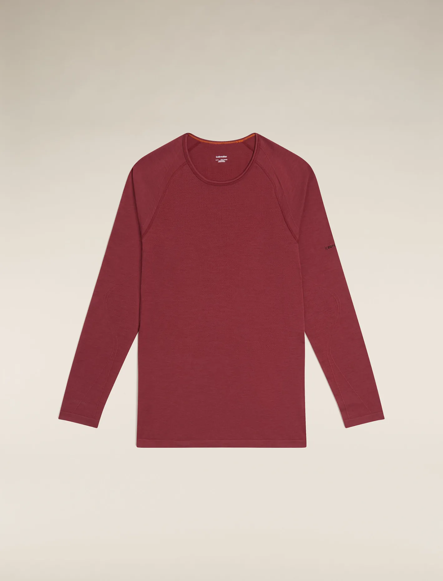Icebreaker T-shirts^Men's Merino Blend 260 ZoneKnit™ Seamless Long Sleeve Crewe Thermal Top Port