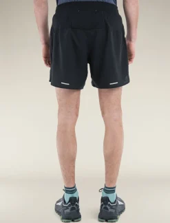 Icebreaker Bottoms^Men's Merino Blend 125 ZoneKnit™ Speed 6 Black
