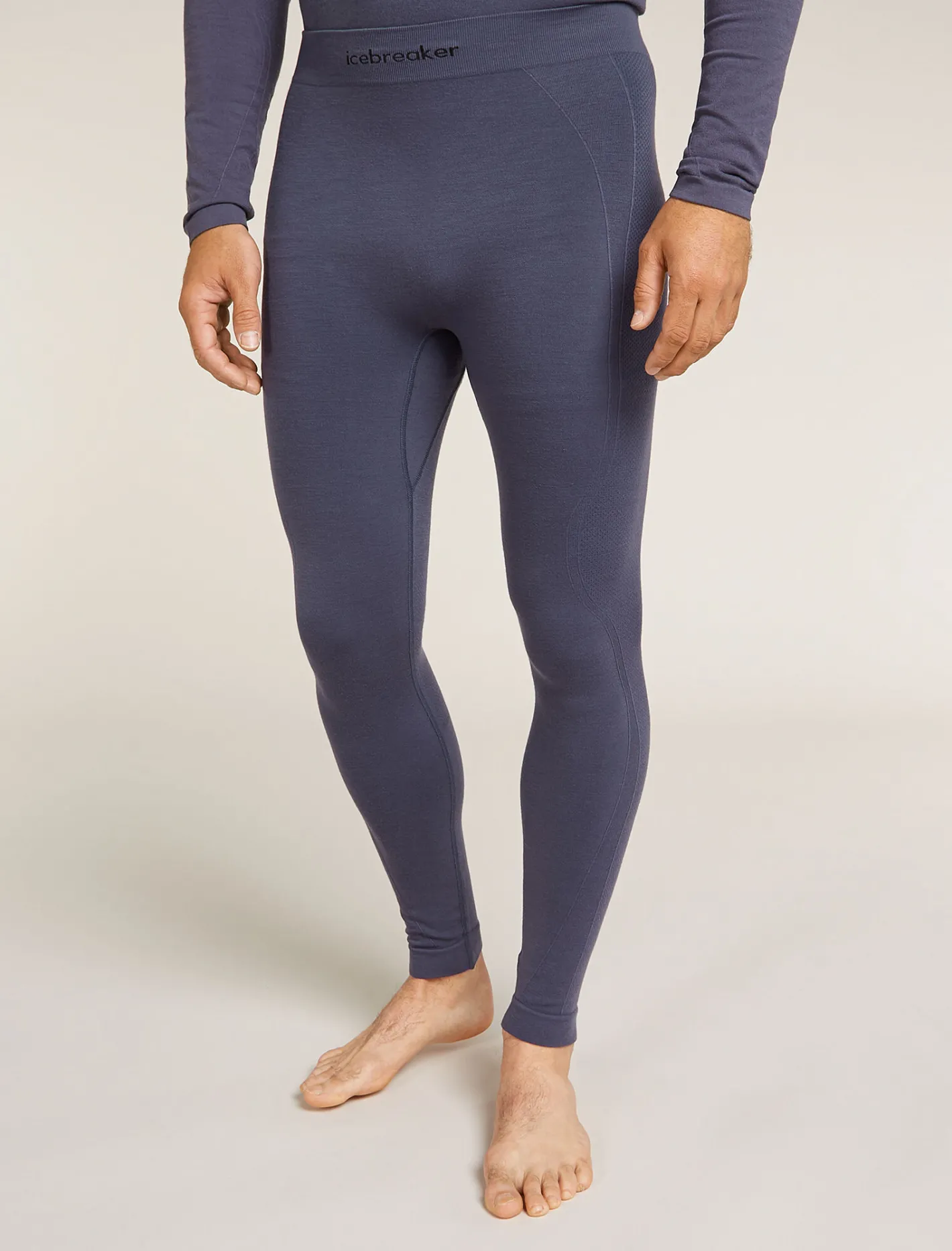 Icebreaker Bottoms^Men's Merino Blend 260 ZoneKnit™ Seamless 27 Graphite