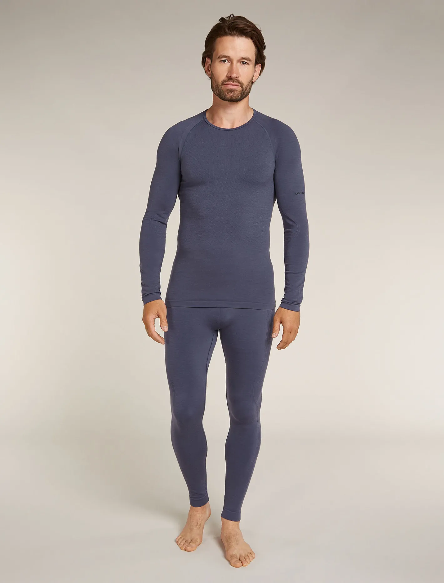 Icebreaker Bottoms^Men's Merino Blend 260 ZoneKnit™ Seamless 27 Graphite