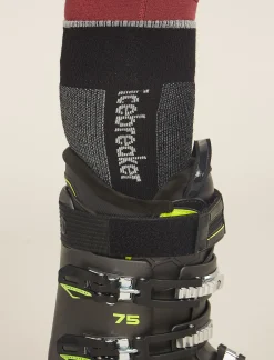 Icebreaker Socks^Men's Merino Ski+ Medium Over The Calf Socks Black/Ether