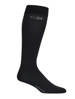 Icebreaker Socks^Men's Merino Snow Liner Over the Calf Socks Black