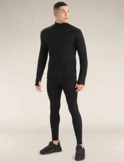Icebreaker Jumpers & Hoodies^Men's Original Long Sleeve Half Zip Top Black
