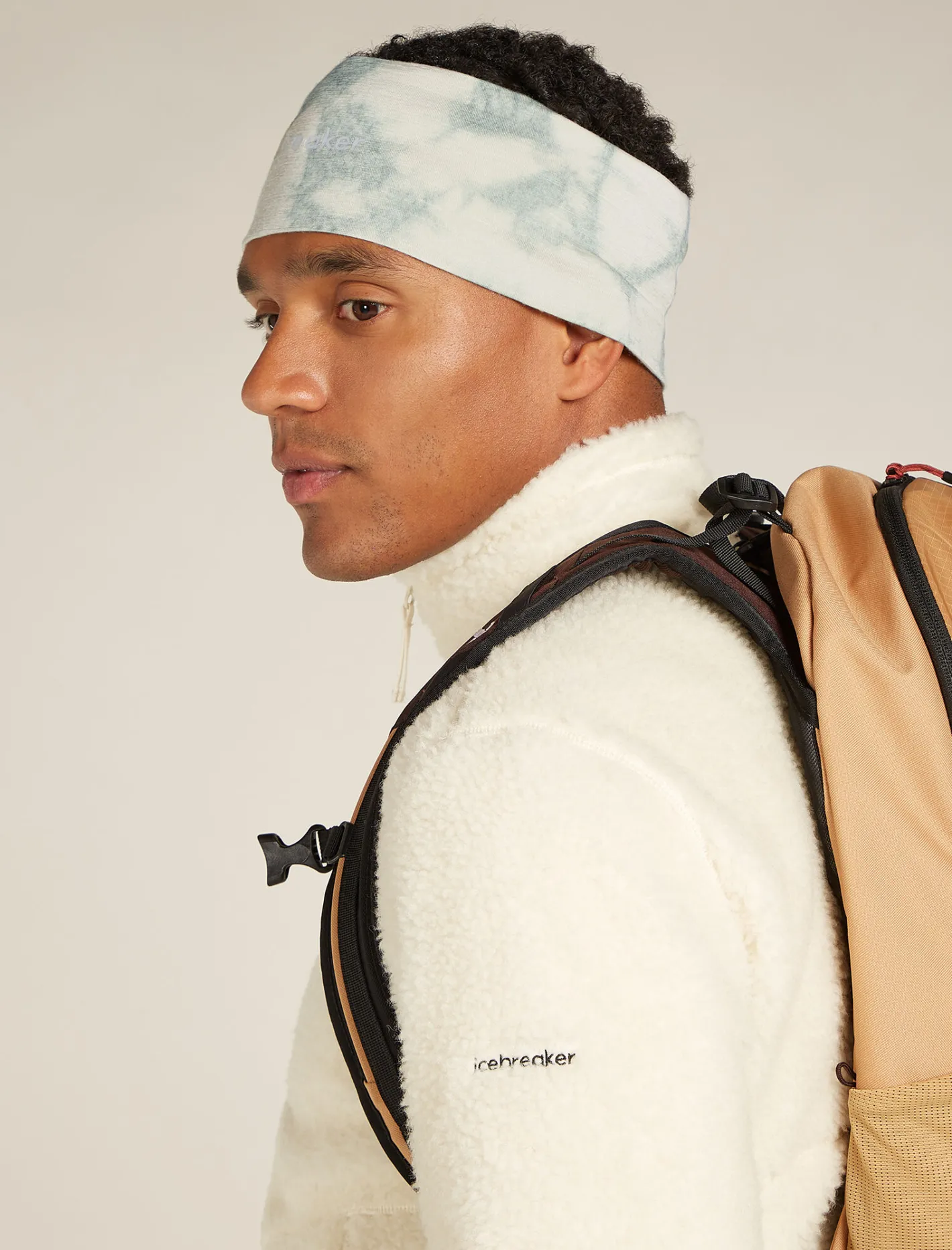 Icebreaker Accessories|Accessories^Unisex Merino 200 Oasis Headband Cloud Dye Ashen