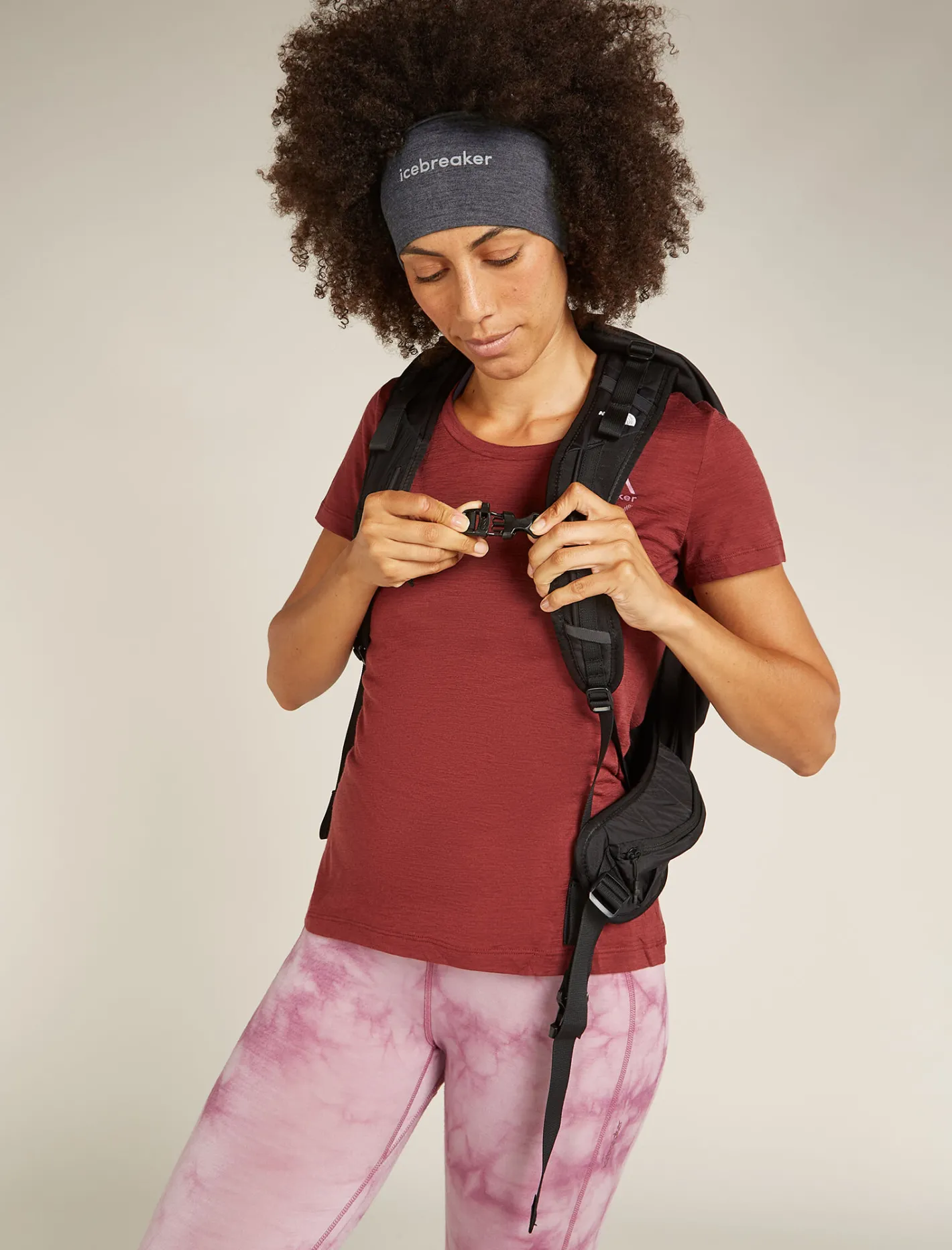 Icebreaker Accessories|Accessories^Unisex Merino 200 Oasis Headband JetHeather
