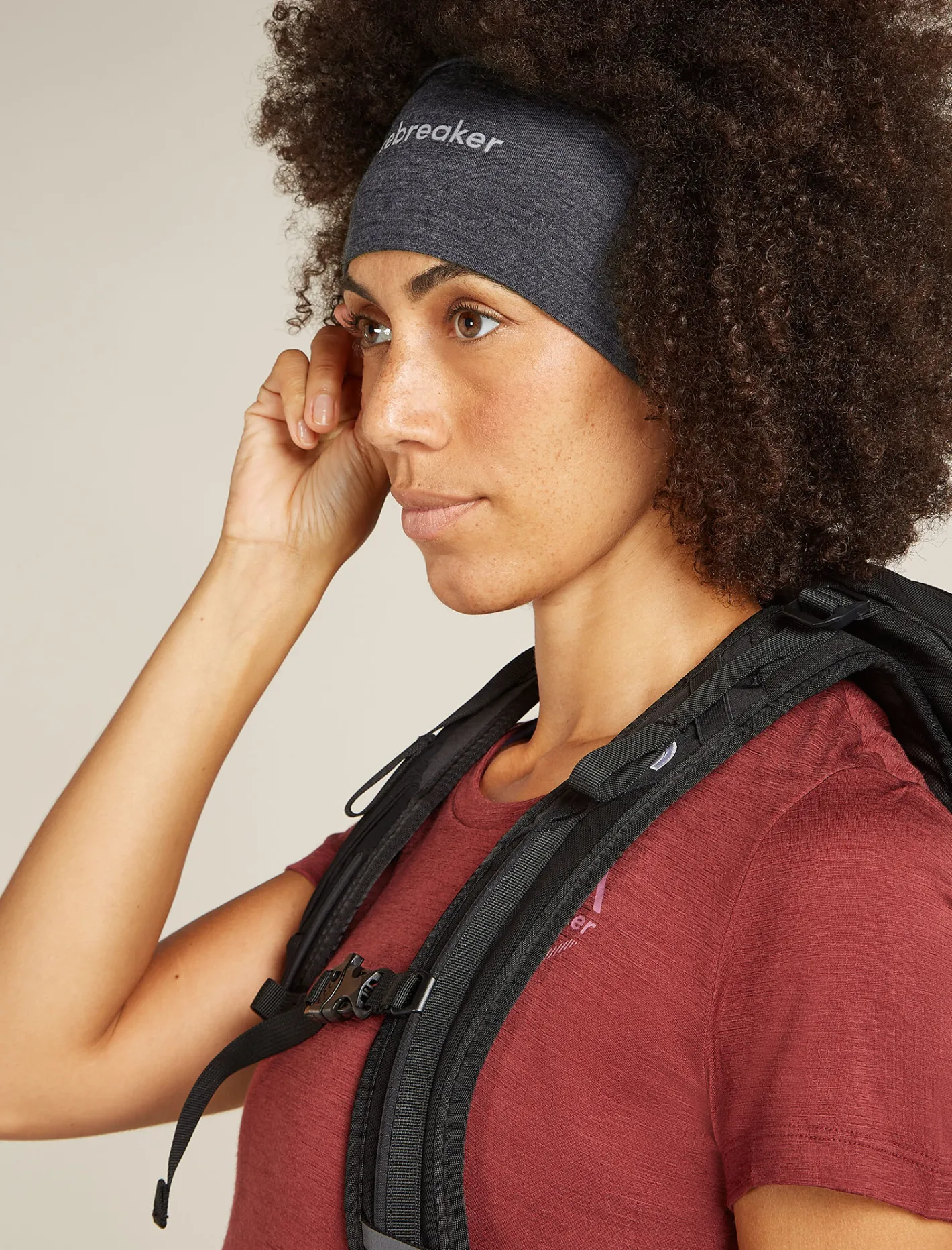 Icebreaker Accessories|Accessories^Unisex Merino 200 Oasis Headband JetHeather