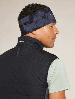Icebreaker Accessories|Accessories^Unisex Merino 200 Oasis Headband Cloud Dye Graphite/Black