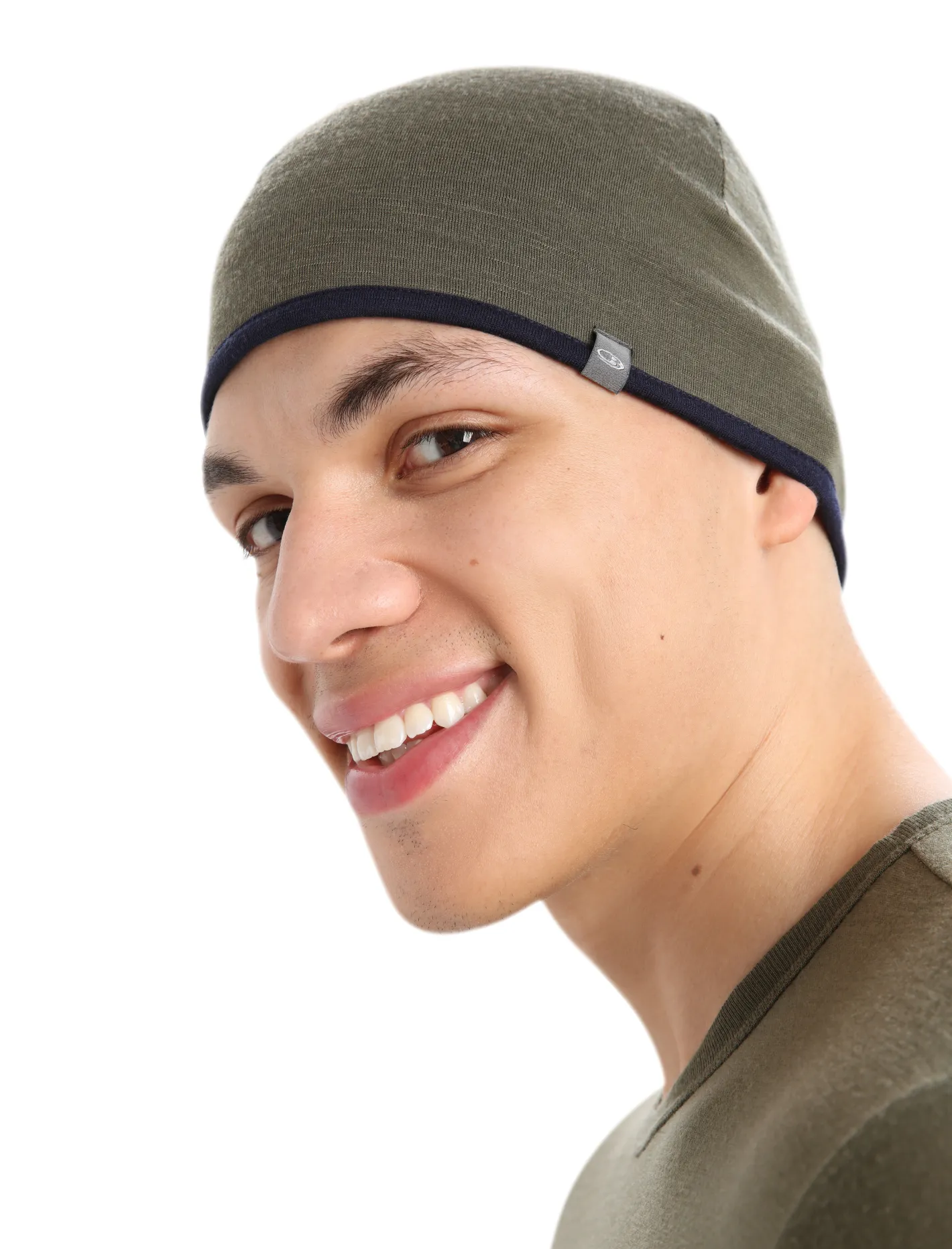 Icebreaker Accessories|Accessories^Unisex Merino 200 Pocket Hat Loden/Midnightnavy