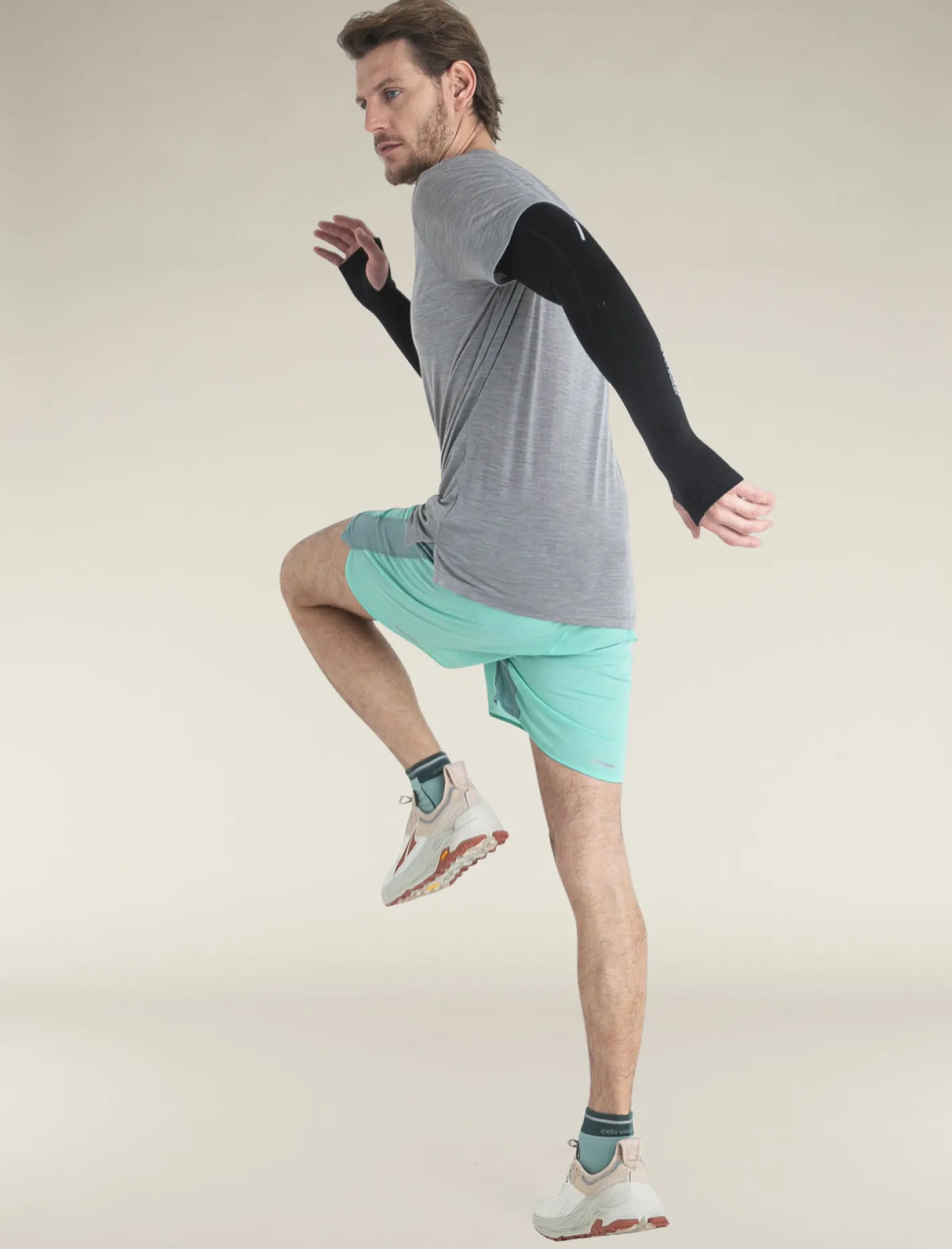 Icebreaker Accessories|Accessories^Unisex Merino 200 ZoneKnit™ Arm Sleeves Black