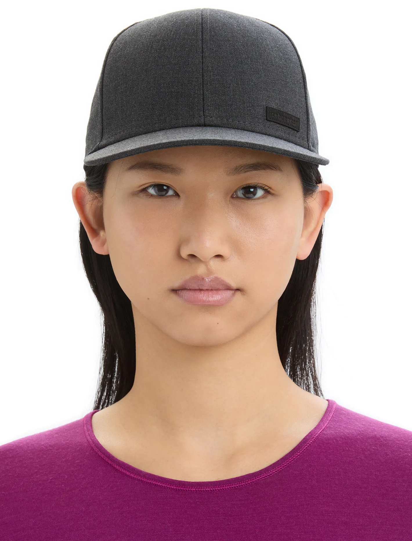 Icebreaker Accessories|Accessories^Unisex Merino Blend Patch Hat JetHeather