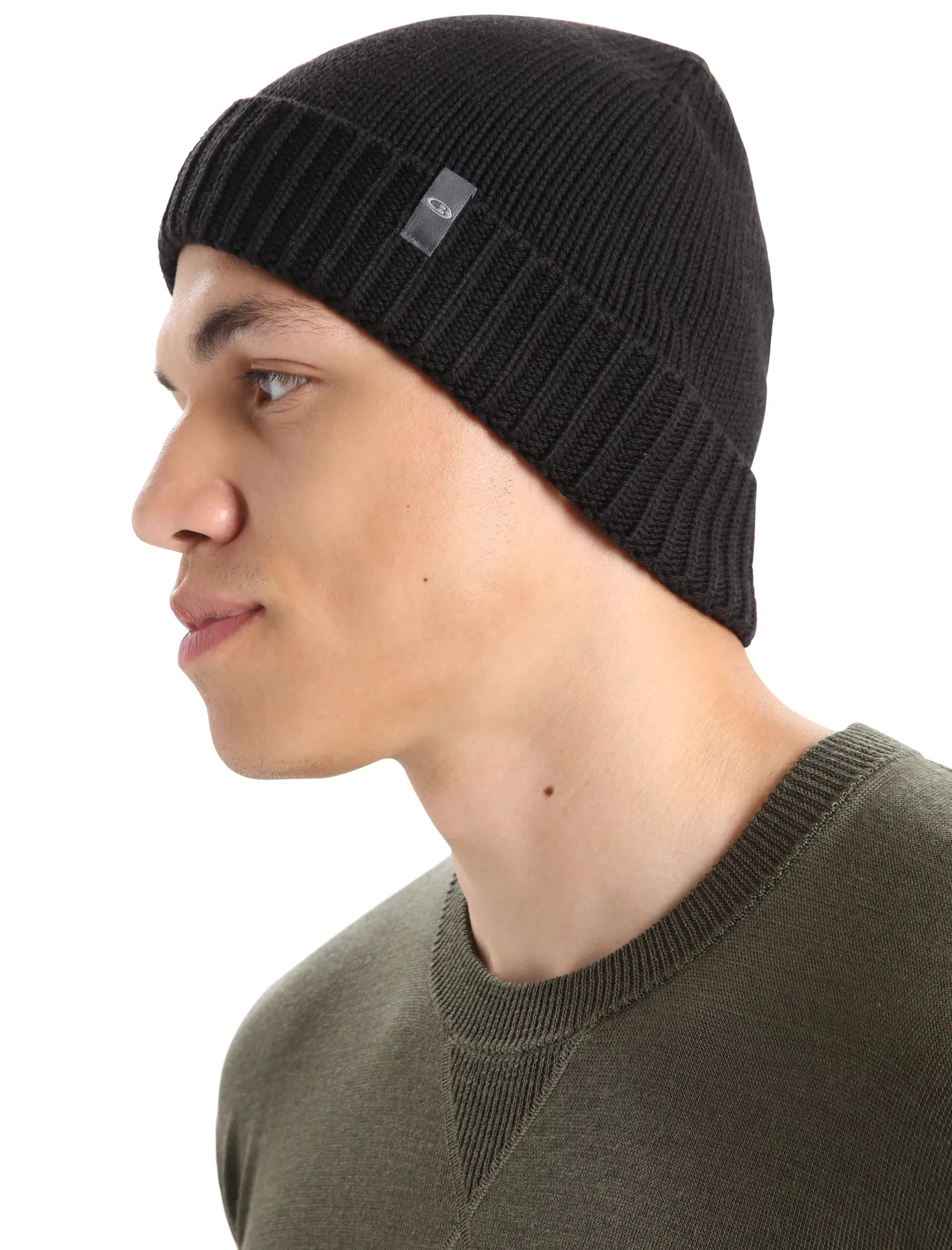 Icebreaker Accessories|Accessories^Unisex Vela Cuff Beanie Black