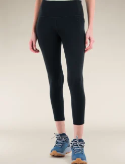 Icebreaker Bottoms^Women's Merino 260 Fastray 25 Black