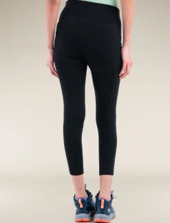 Icebreaker Bottoms^Women's Merino 260 Fastray 25 Black
