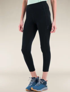 Icebreaker Bottoms^Women's Merino 260 Fastray 25 Black